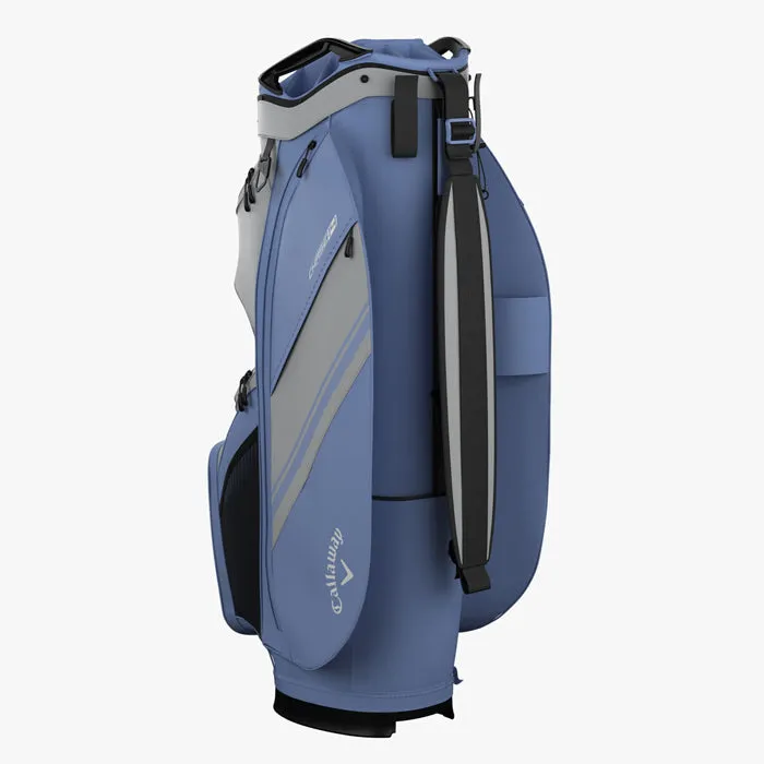 Callaway Chase 14 Cart Bag - Silver/Hydrangea