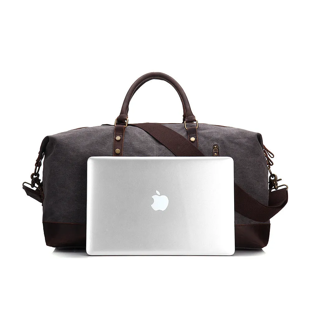 Canvas Mens Duffle Bag, Travel Bags for Men, Gym Bags for Men