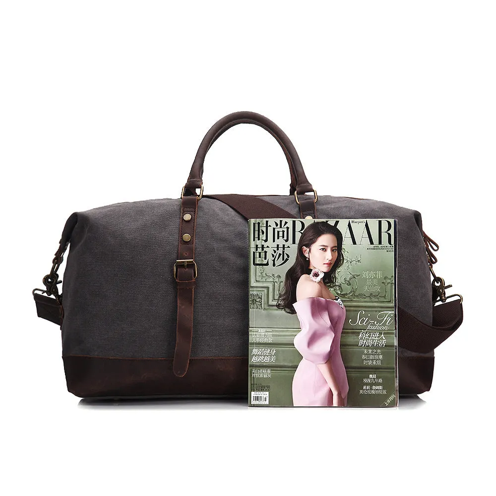 Canvas Mens Duffle Bag, Travel Bags for Men, Gym Bags for Men