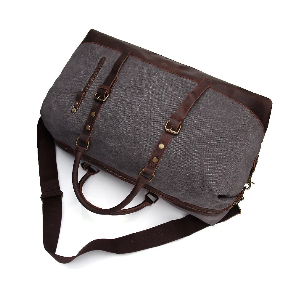 Canvas Mens Duffle Bag, Travel Bags for Men, Gym Bags for Men