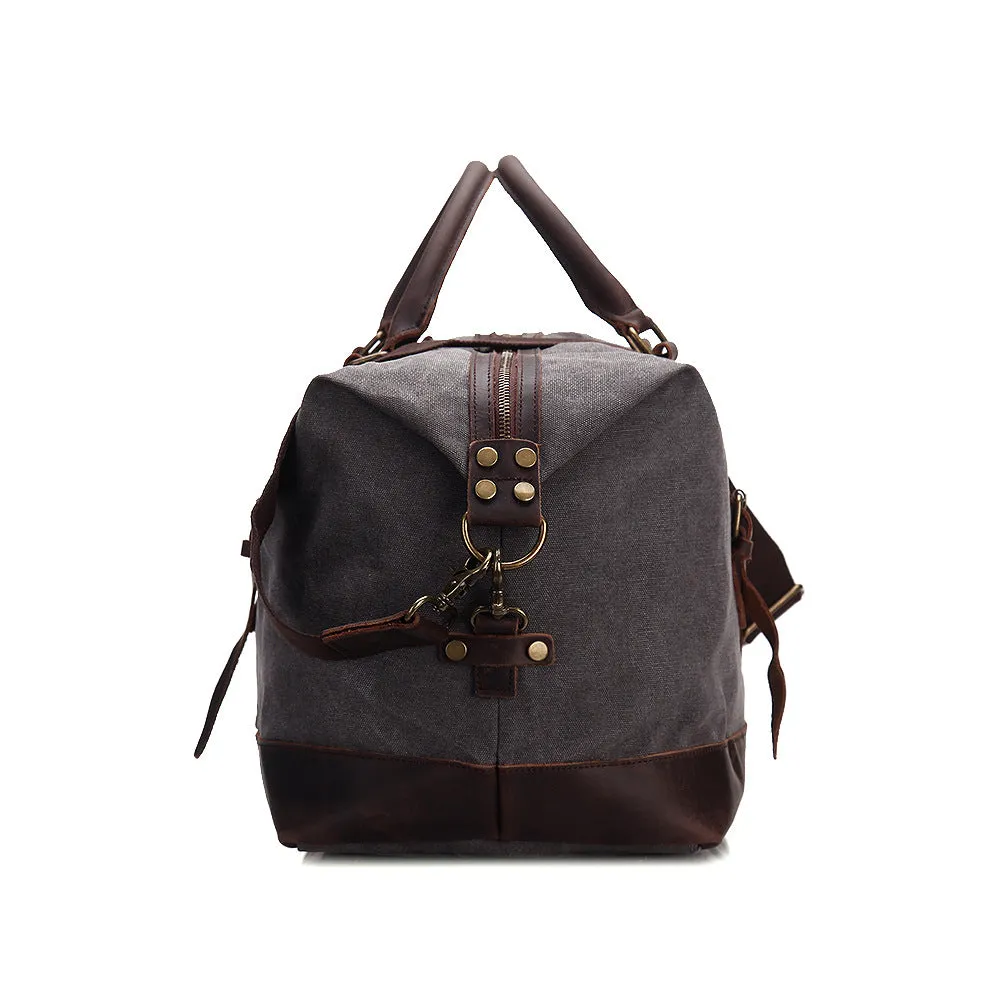 Canvas Mens Duffle Bag, Travel Bags for Men, Gym Bags for Men