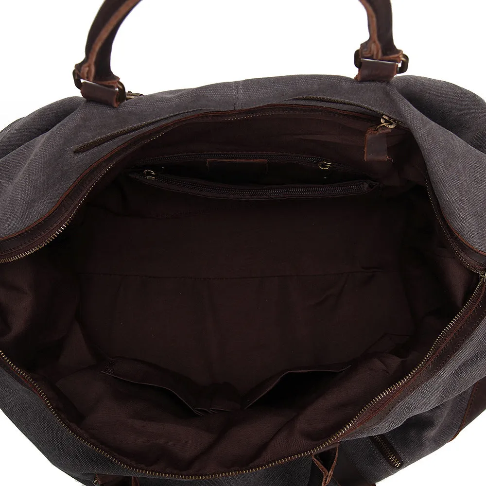 Canvas Mens Duffle Bag, Travel Bags for Men, Gym Bags for Men