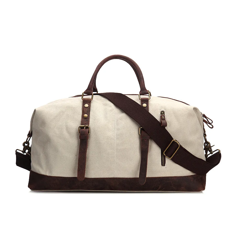 Canvas Mens Duffle Bag, Travel Bags for Men, Gym Bags for Men