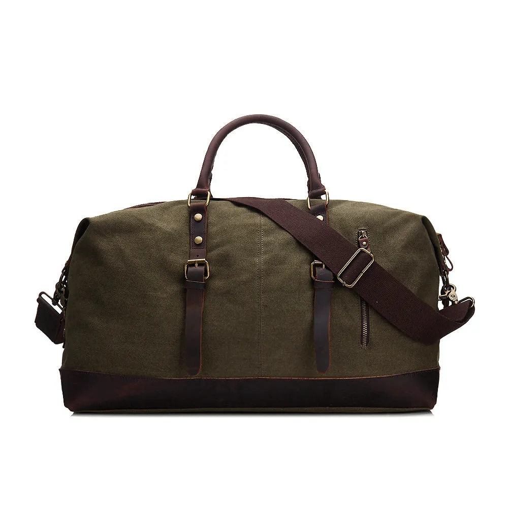 Canvas Mens Duffle Bag, Travel Bags for Men, Gym Bags for Men