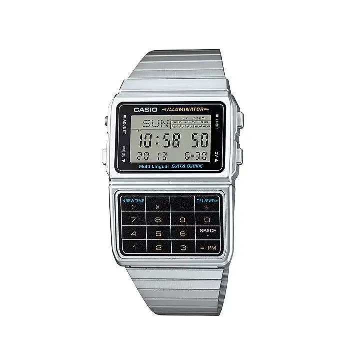 Casio Data Bank Telememo Digital Watch DBC611-1D
