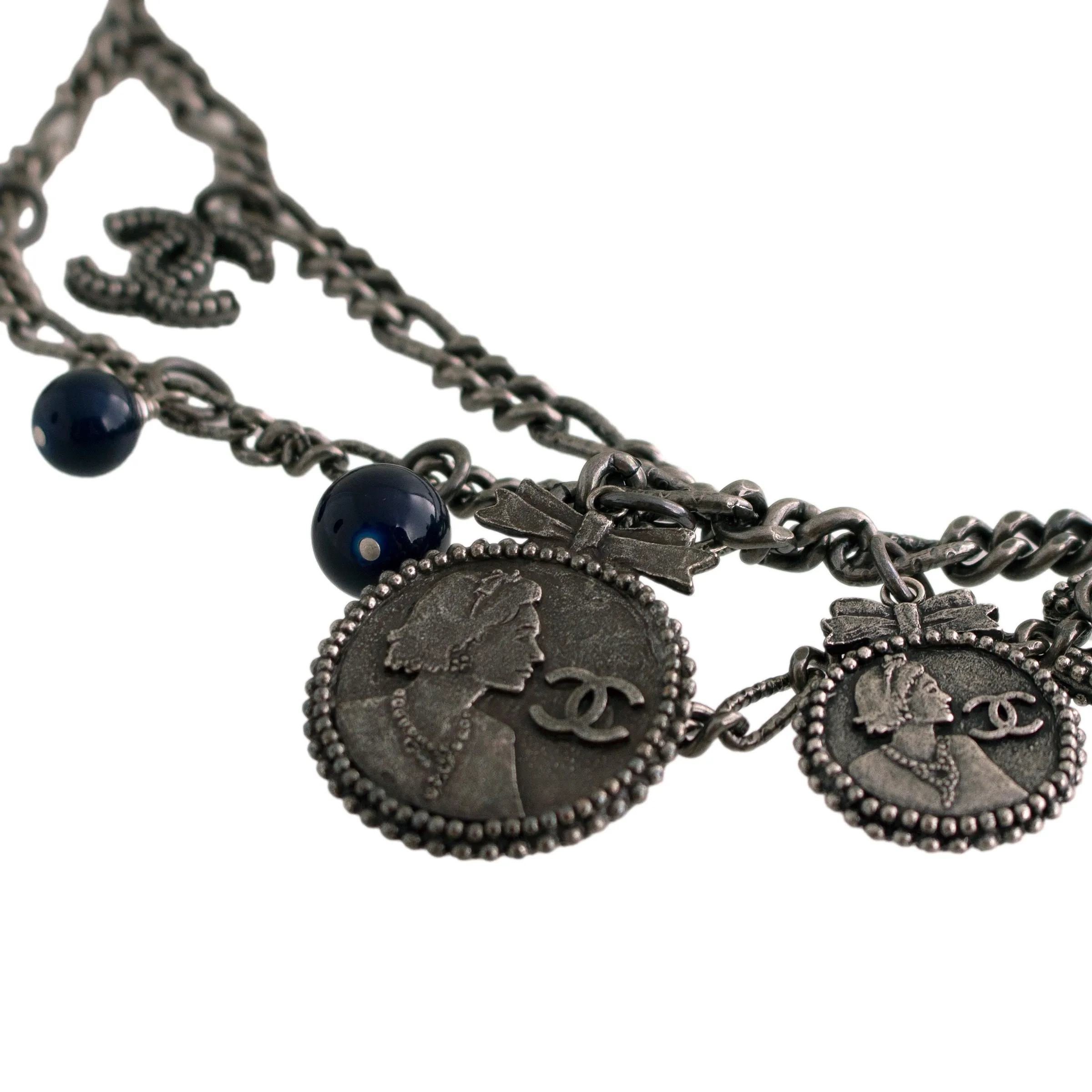 Chanel Coin Charm Necklace