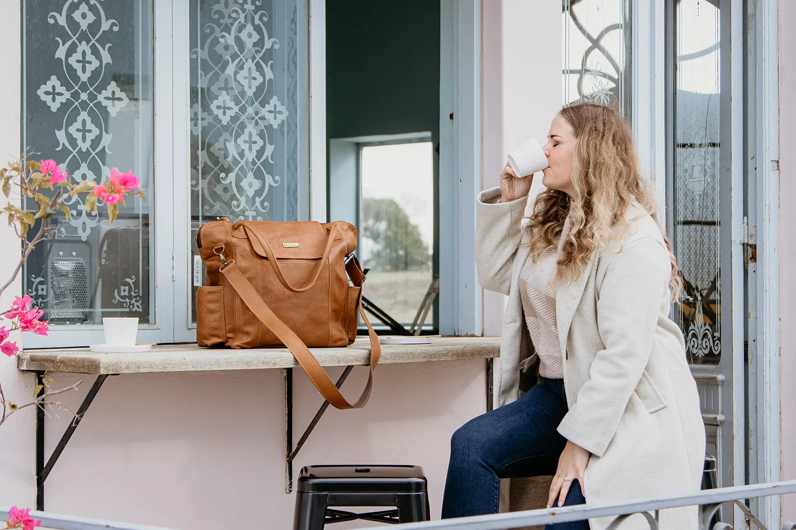 Classic Leather Sling Bag