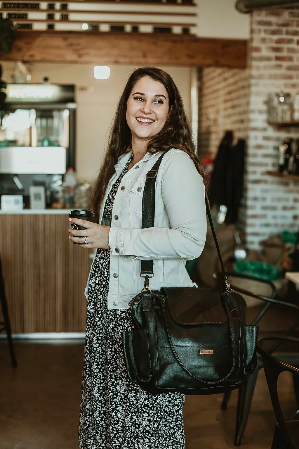 Classic Leather Sling Bag