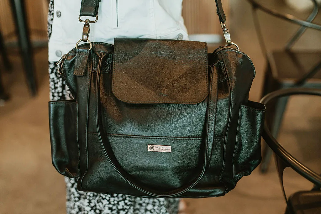 Classic Leather Sling Bag