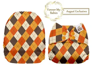 CLEARANCE!!! Mama Koala Cloth Diaper - Argyle Exclusive IN STOCK - Final Sale