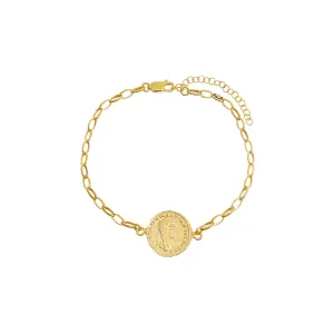 Coin Chain Bracelet