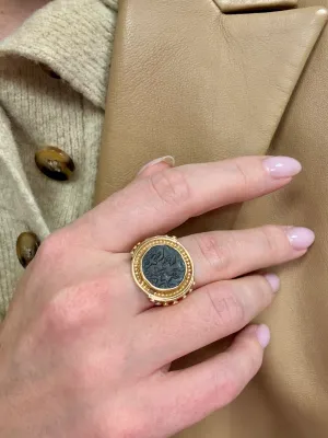 Coin Ring, 14k