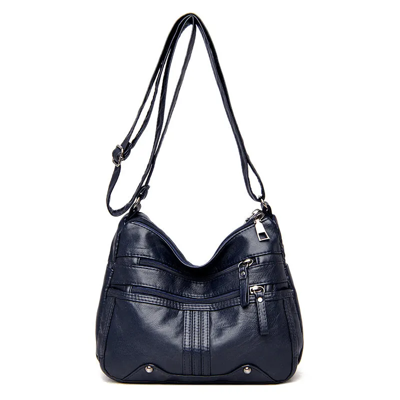 Cool Beautiful Creative Women's Soft Leather Bags