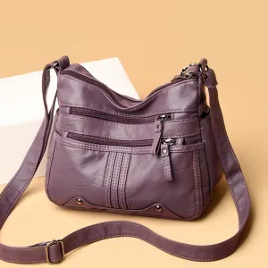 Cool Beautiful Creative Women's Soft Leather Bags