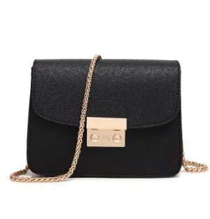 COOLWALKER designer brand bags women leather handbags Chain Solid Shoulder Bag mini bags Woman Messenger Bag purses and handbags