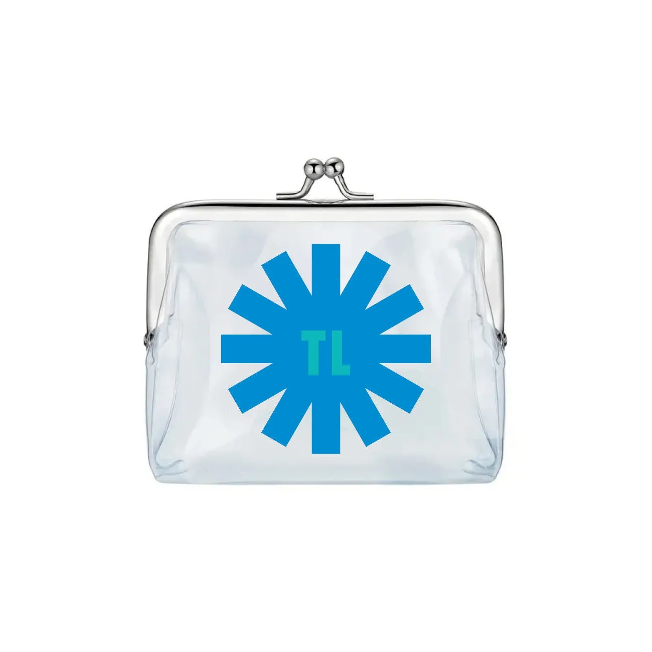 Count it Out | Clear Retro Coin Purse with Free Personalization