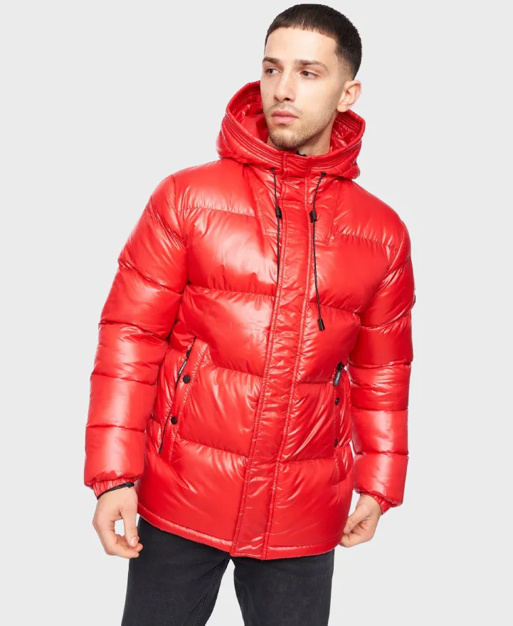 Crosshatch Crosswell Jacket Red