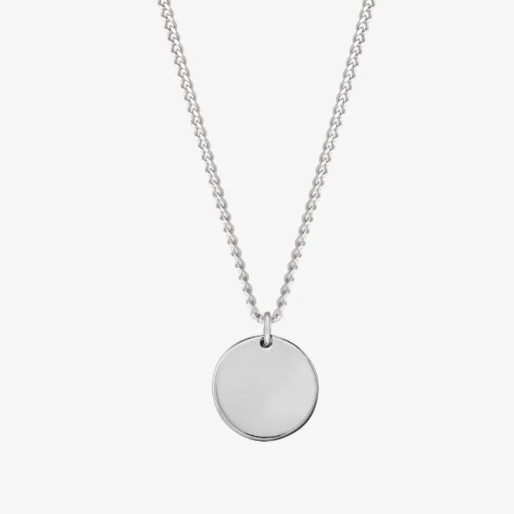 Custom Star Map Coin Necklace