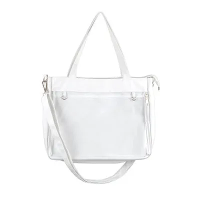 Cute Long Strap Removable Canvas Cartoon Crossbody Bags