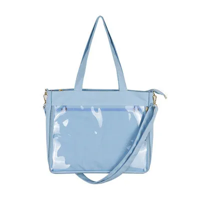 Cute Long Strap Removable Canvas Cartoon Crossbody Bags