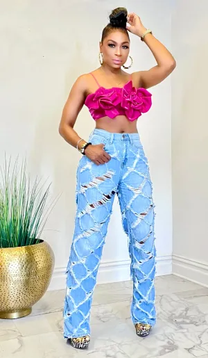 CUT’N UP | SHREDDED JEANS