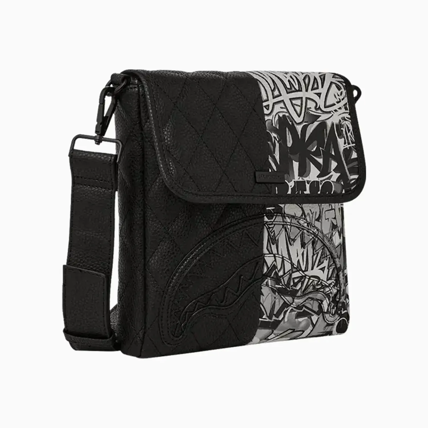 Dark Wave Messenger Bag