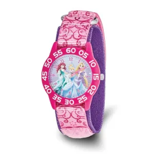 Disney Kids Princesses Acrylic Pink Nylon Watch
