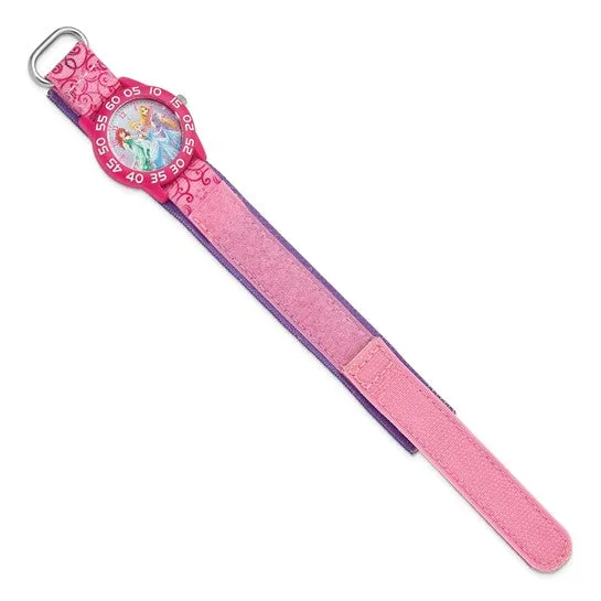 Disney Kids Princesses Acrylic Pink Nylon Watch