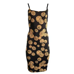 Dolce & Gabbana Brown Coin Dress