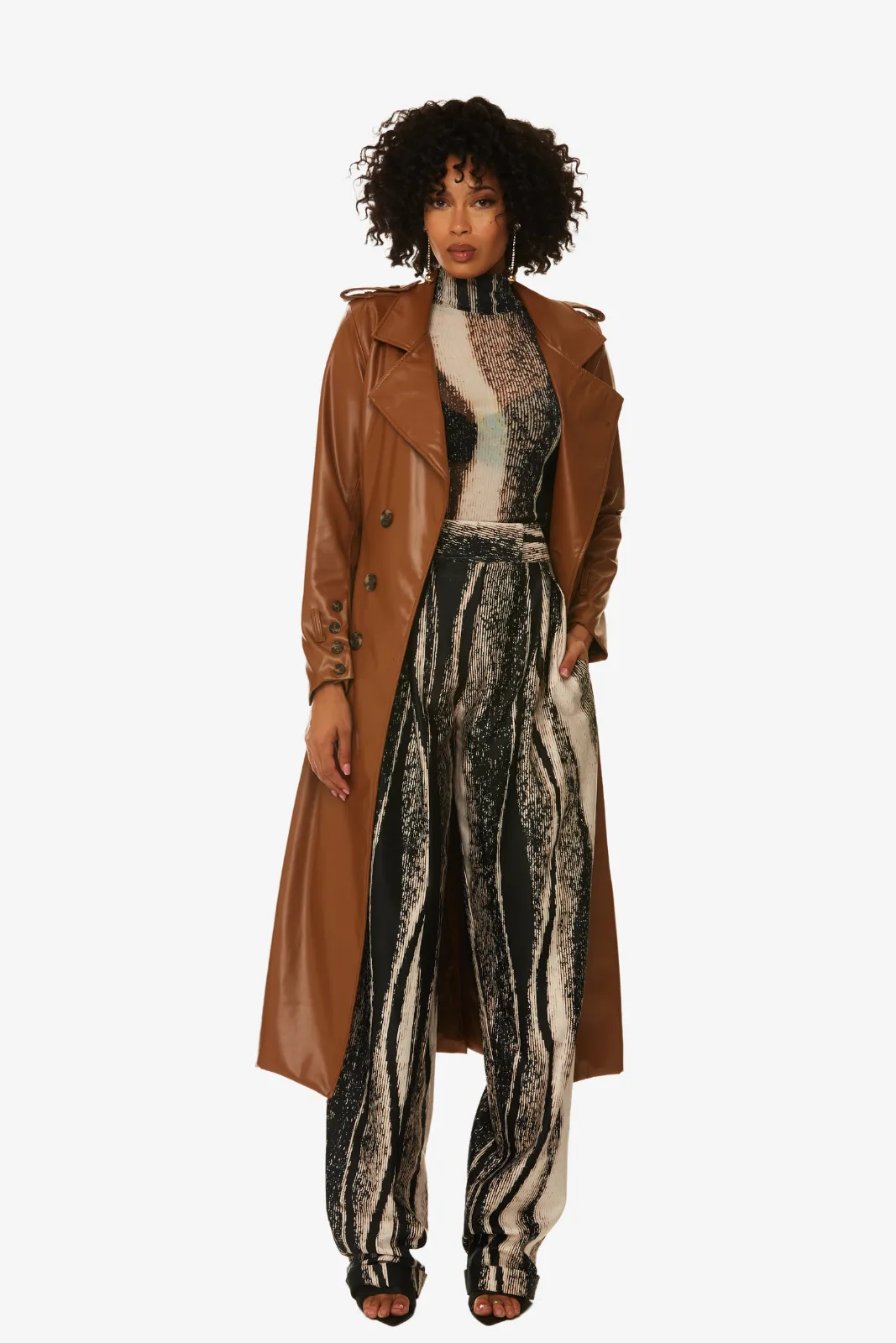 Double Breasted Trench Jacket