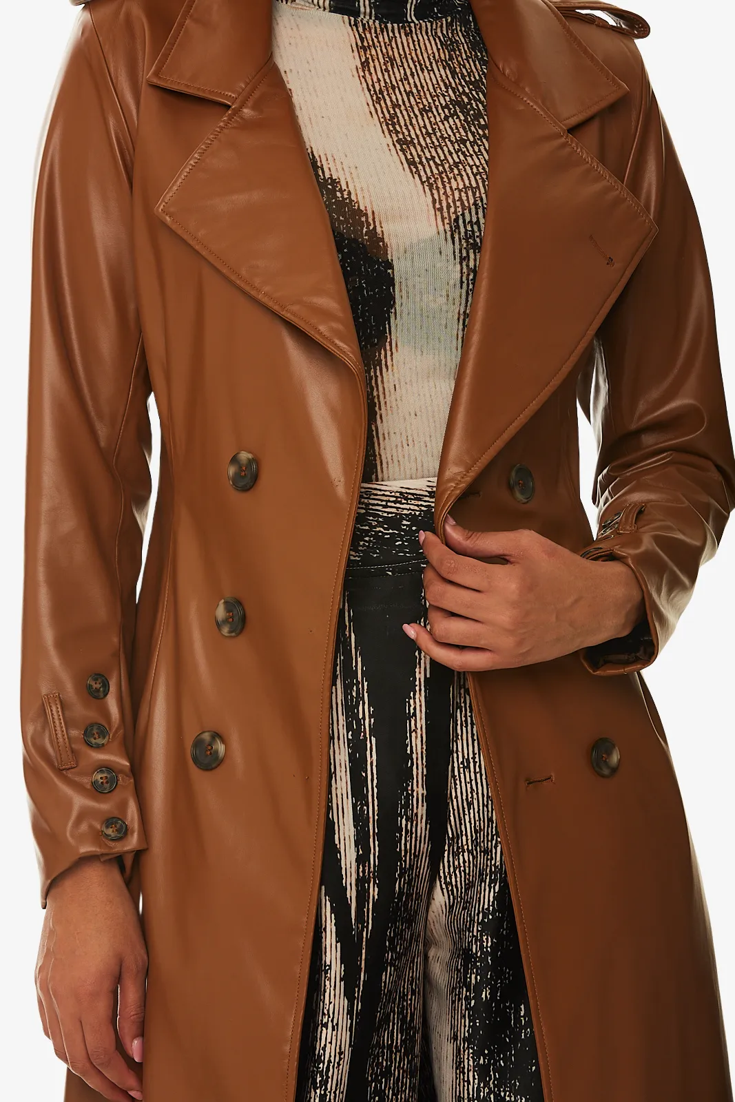 Double Breasted Trench Jacket