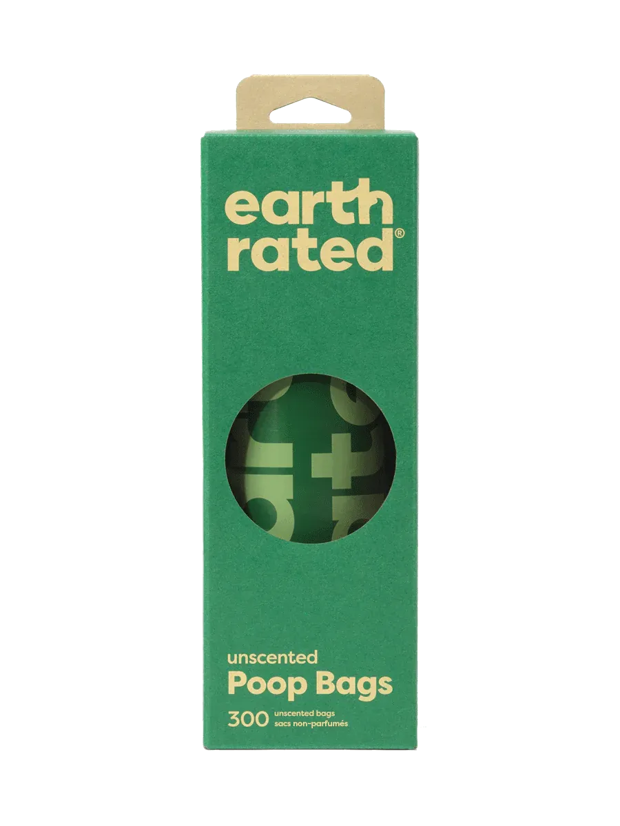 Earth Rated Unscented Grab & Go 300 Poop Bags