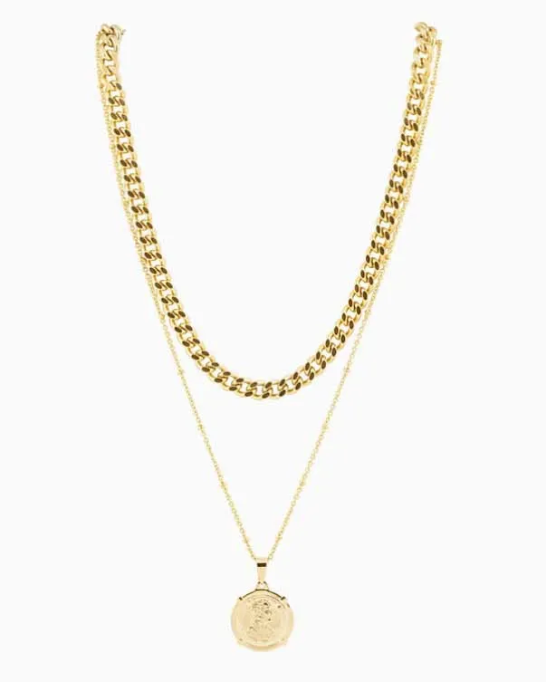 Edina Coin Necklace