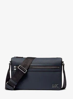 Edison Medium Saffiano Leather Messenger Bag