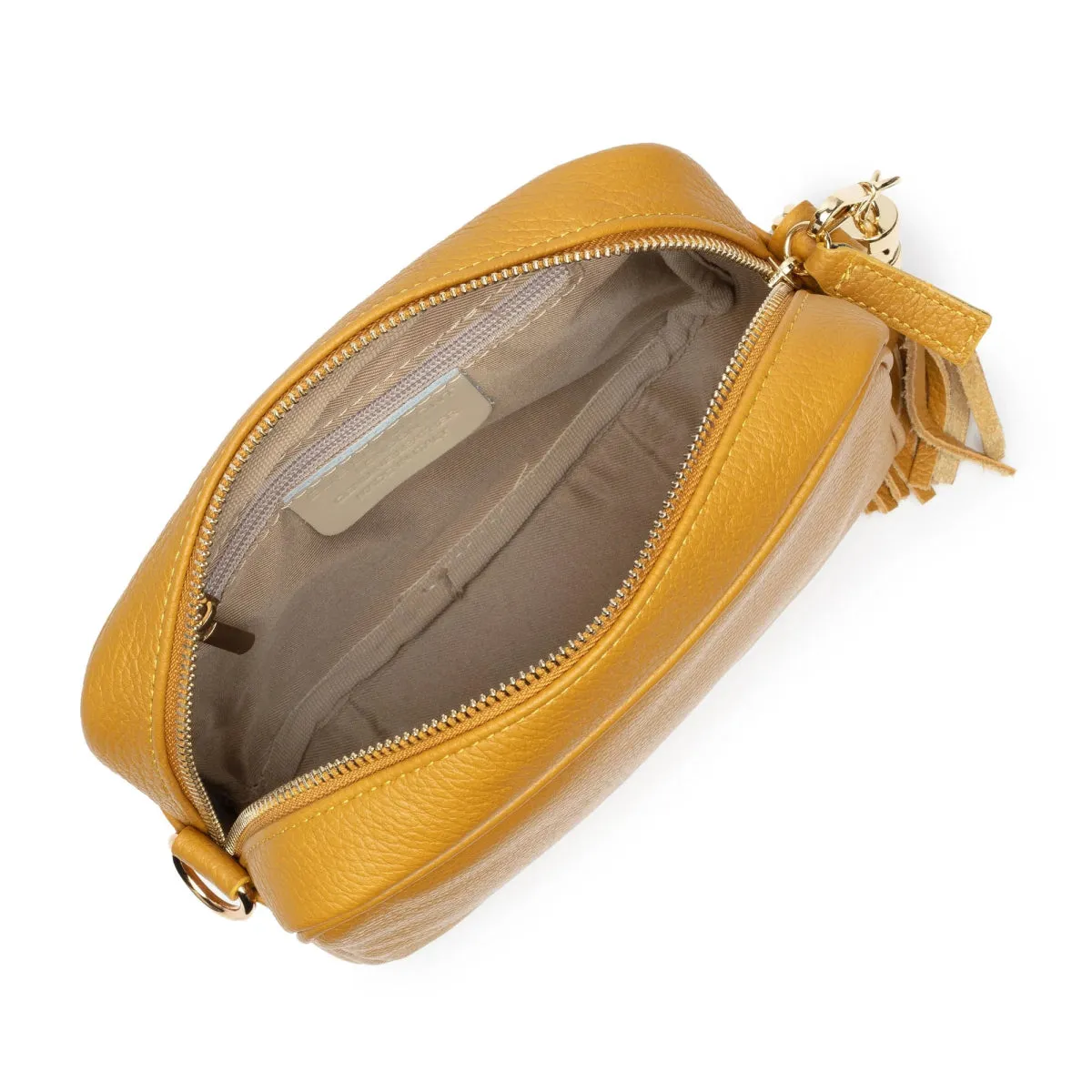 Elie Beaumont Mustard Crossbody