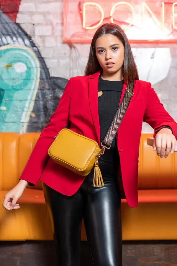 Elie Beaumont Mustard Crossbody