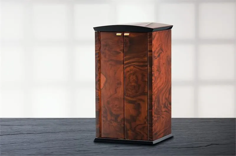 Elma Motion Corona 8 Watches Watch winder - Burl Wood Piano Finish/Burl Wood Doors