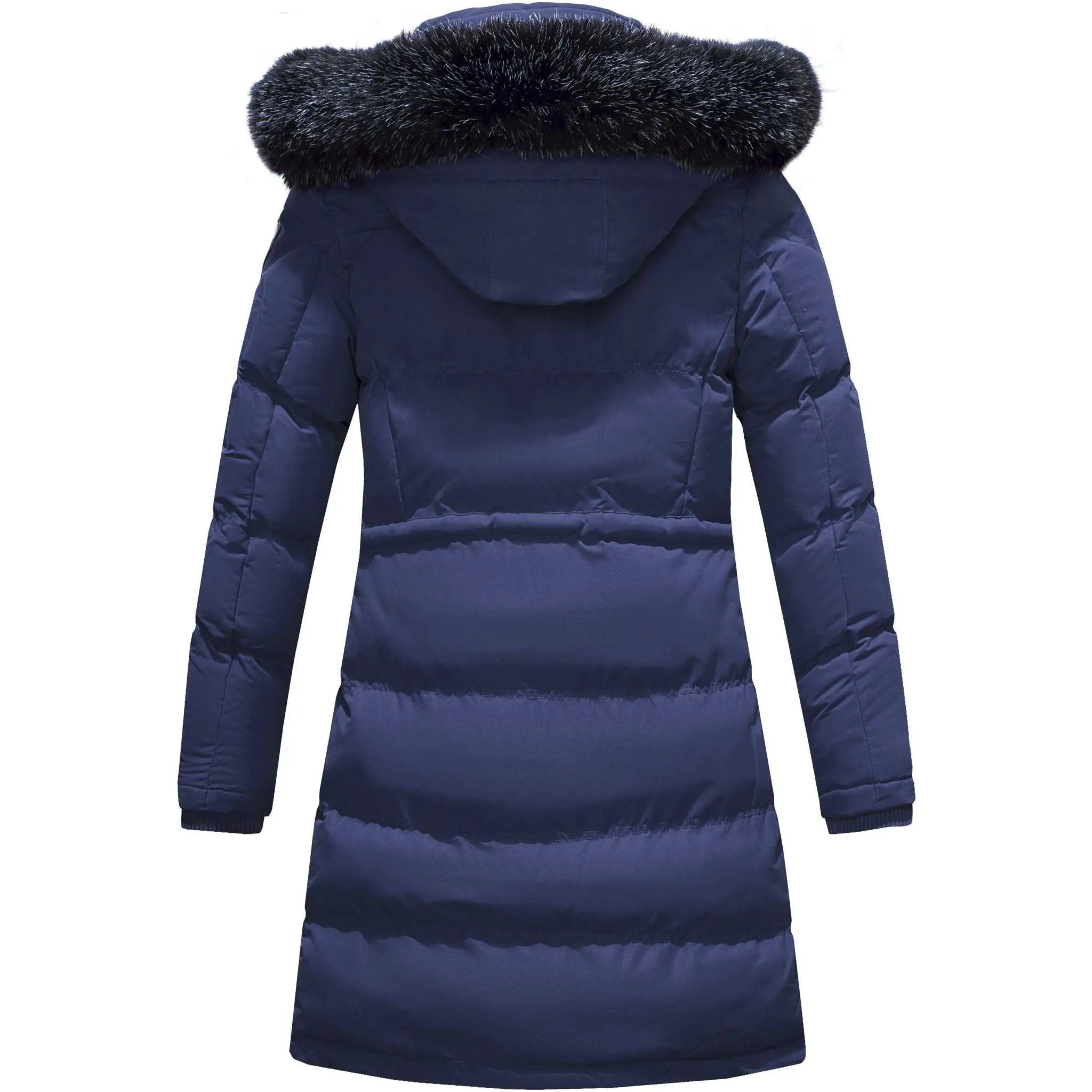 ELORA Winter Warm Parka – The Perfect Mid-Length Puffer Coat for Women