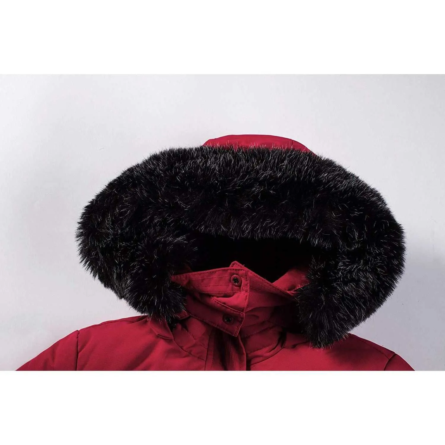 ELORA Winter Warm Parka – The Perfect Mid-Length Puffer Coat for Women