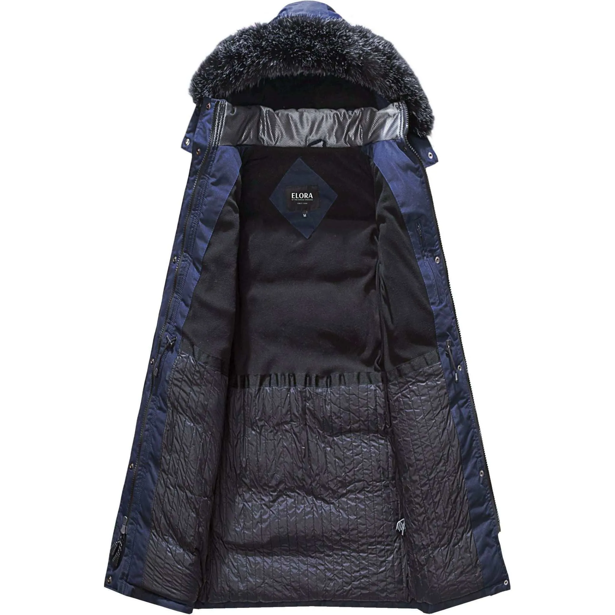 ELORA Winter Warm Parka – The Perfect Mid-Length Puffer Coat for Women