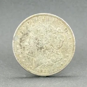 Estate 0.9 Fine Silver 1921 Morgan Dollar Coin