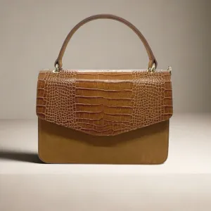 Exotic Flap Leather Bag