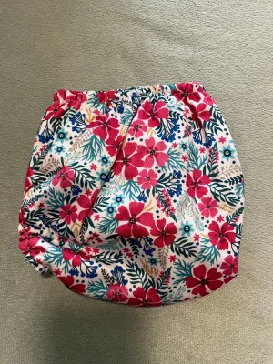 F161-Small pink flowers-Mama Koala Pocket Diaper 1.0
