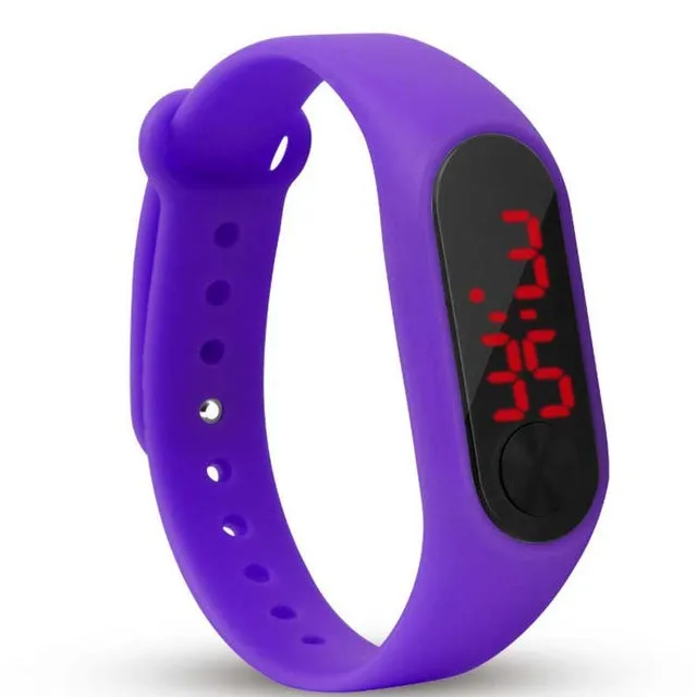Fashion New Superior Children's Digital Led Sport Watch Casual Silicone Children Watches Wristwatch Bracelet Relogio Masculino