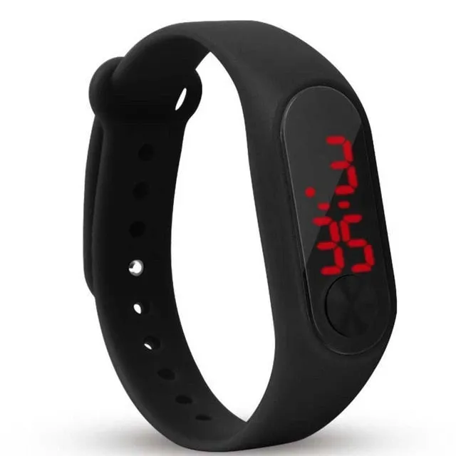Fashion New Superior Children's Digital Led Sport Watch Casual Silicone Children Watches Wristwatch Bracelet Relogio Masculino