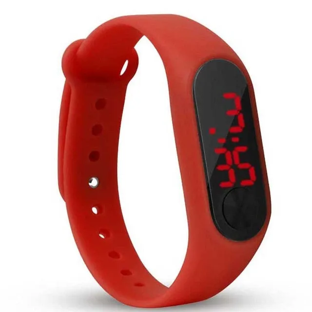 Fashion New Superior Children's Digital Led Sport Watch Casual Silicone Children Watches Wristwatch Bracelet Relogio Masculino