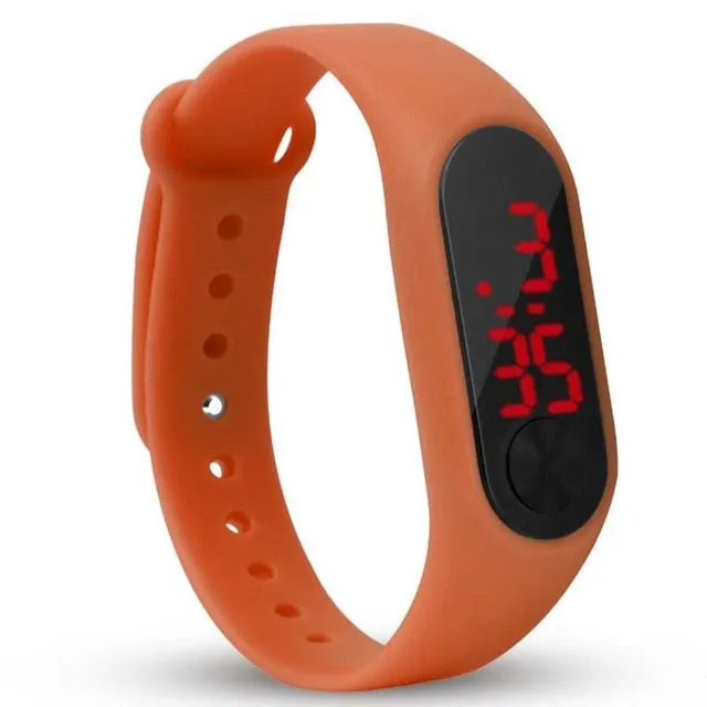 Fashion New Superior Children's Digital Led Sport Watch Casual Silicone Children Watches Wristwatch Bracelet Relogio Masculino
