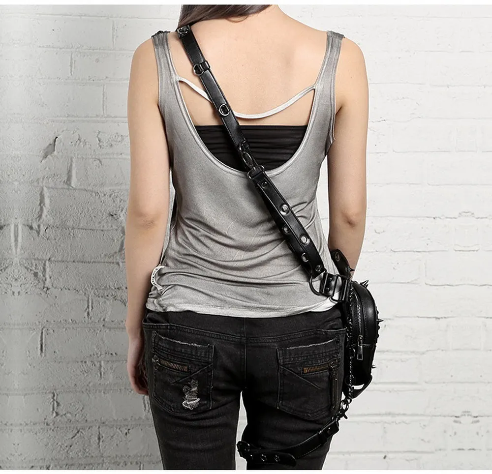 Fashionable Unisex Motorcycle Skull Multi-Use Bag
