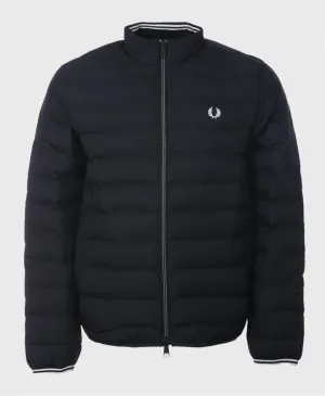 Fred Perry J4564 Insulated Puffer Jacket Black