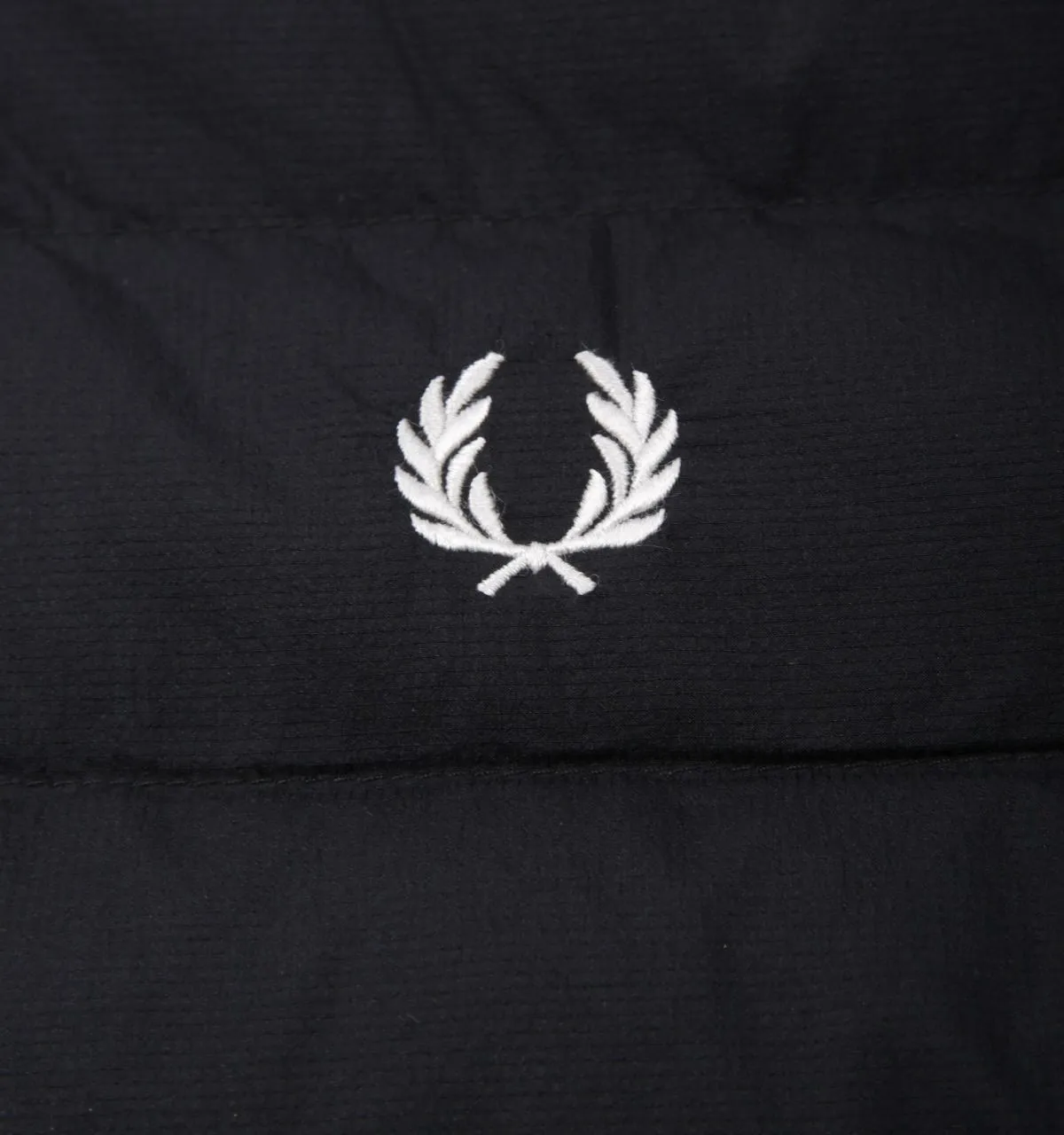 Fred Perry J4564 Insulated Puffer Jacket Black